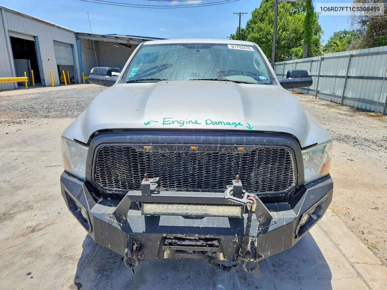 2012 Dodge Ram 1500 St VIN: 1C6RD7FT1CS308459 Lot: 61793476