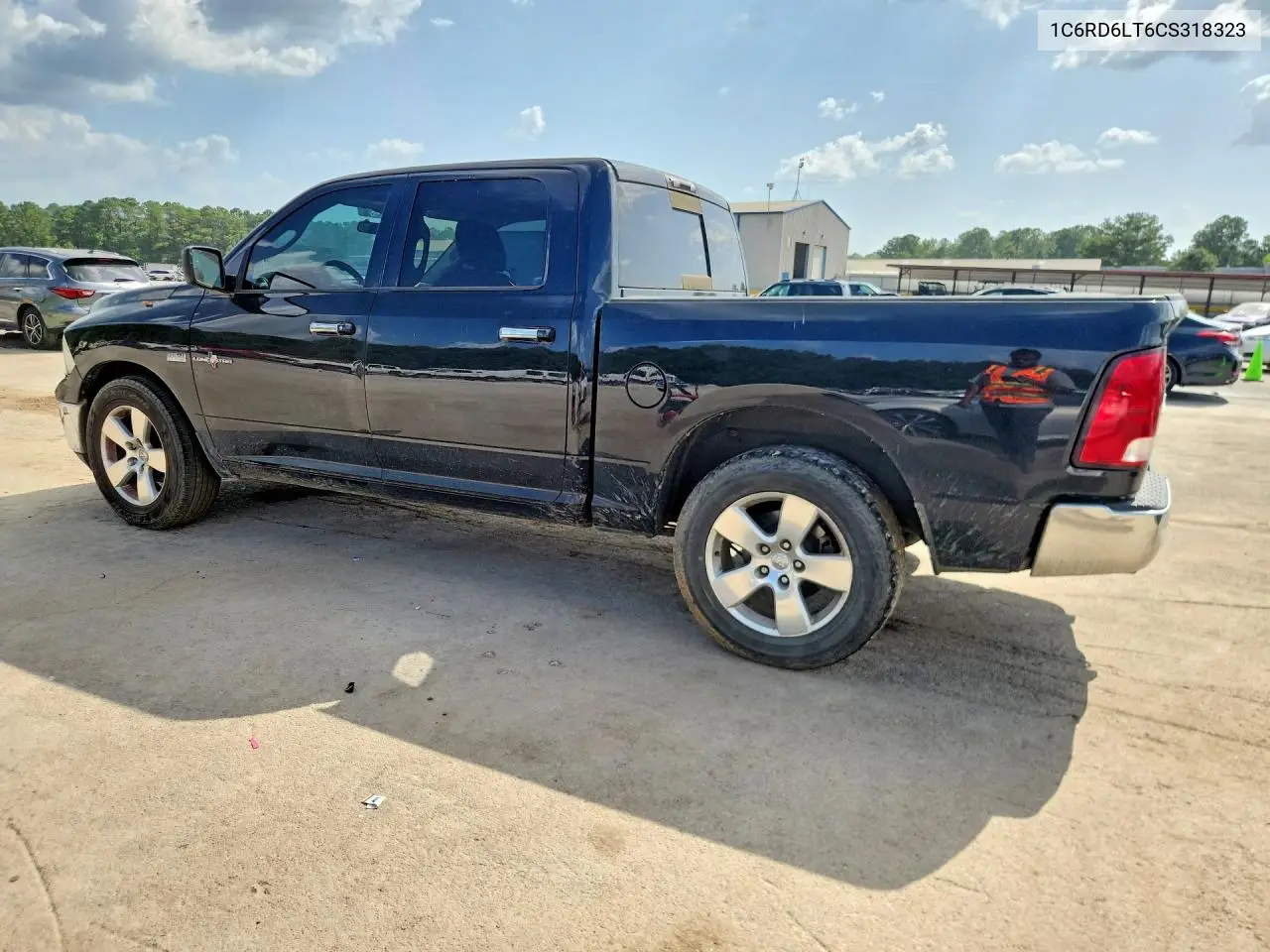 2012 Dodge Ram 1500 Slt VIN: 1C6RD6LT6CS318323 Lot: 61970746