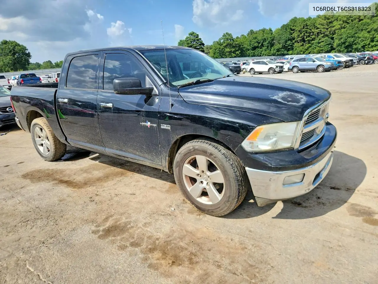 2012 Dodge Ram 1500 Slt VIN: 1C6RD6LT6CS318323 Lot: 61970746