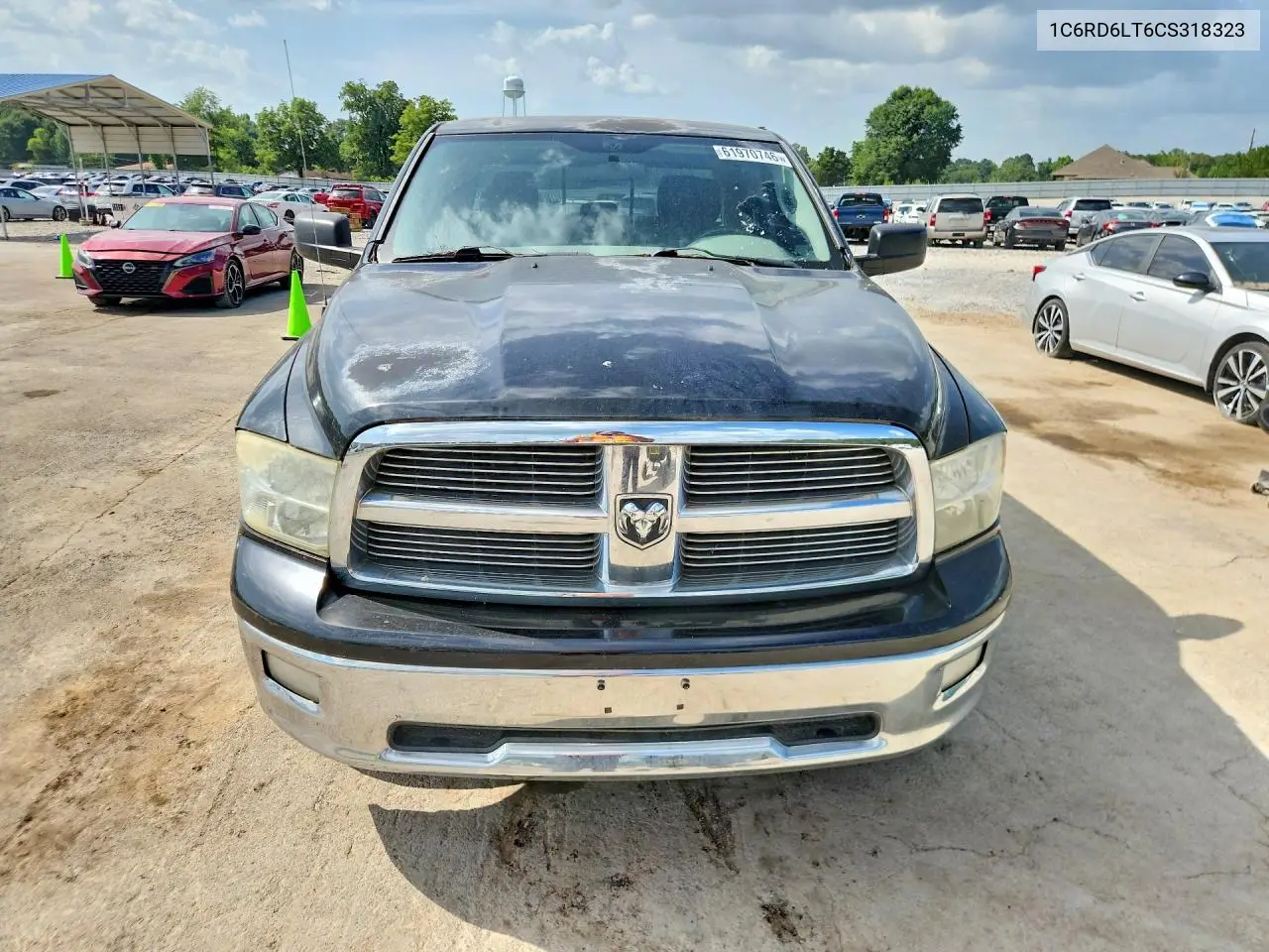 2012 Dodge Ram 1500 Slt VIN: 1C6RD6LT6CS318323 Lot: 61970746