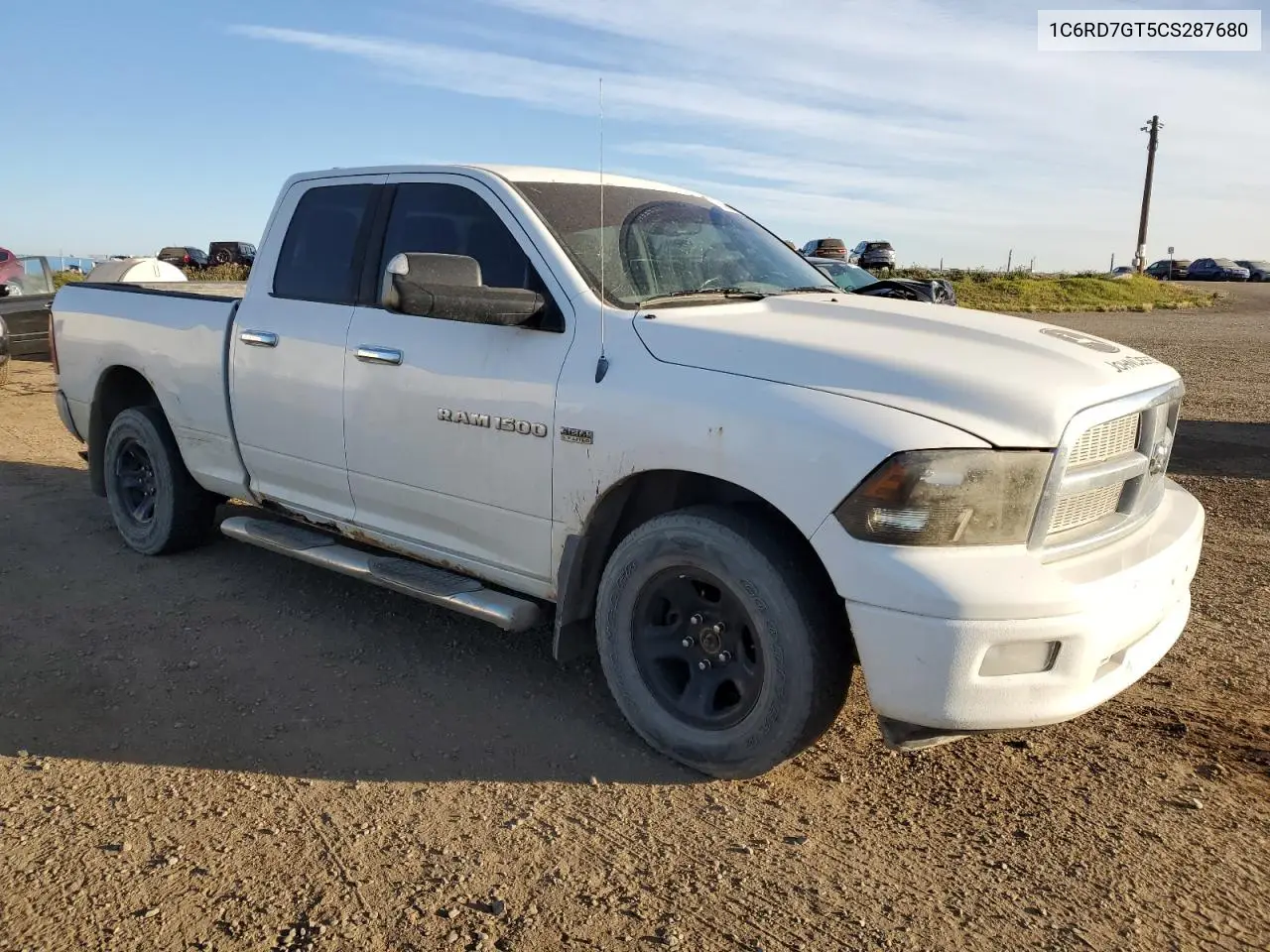 1C6RD7GT5CS287680 2012 Dodge Ram 1500 Slt