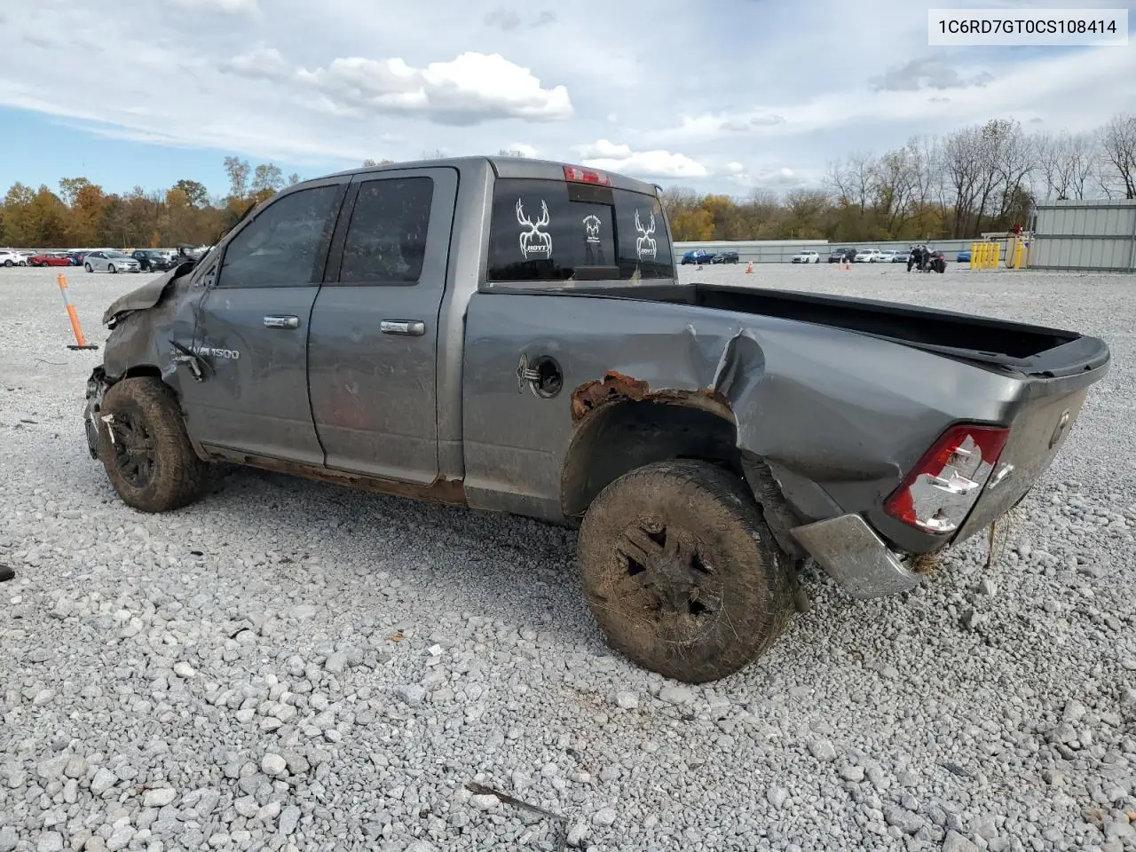 1C6RD7GT0CS108414 2012 Dodge Ram 1500 Slt