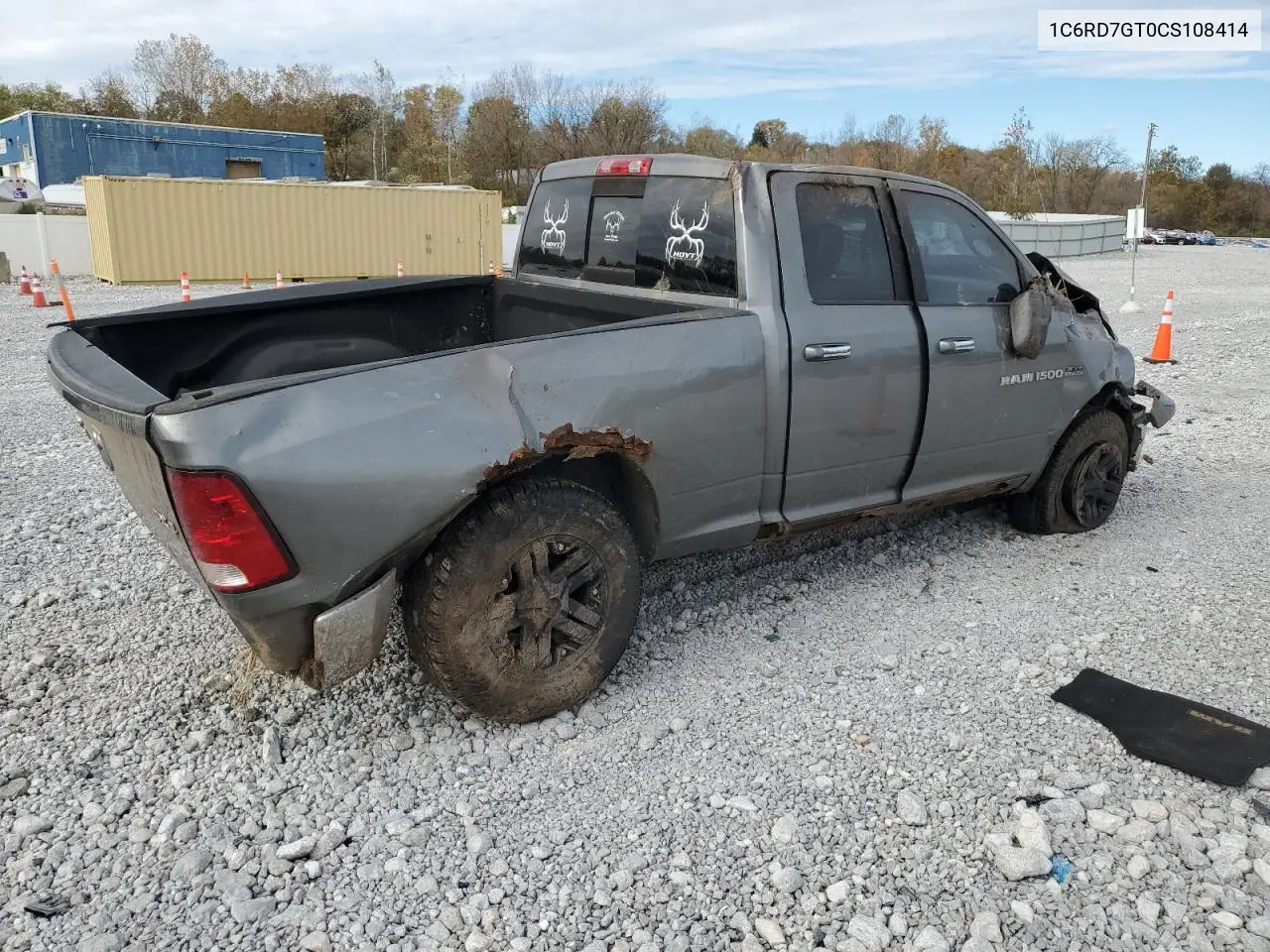 1C6RD7GT0CS108414 2012 Dodge Ram 1500 Slt