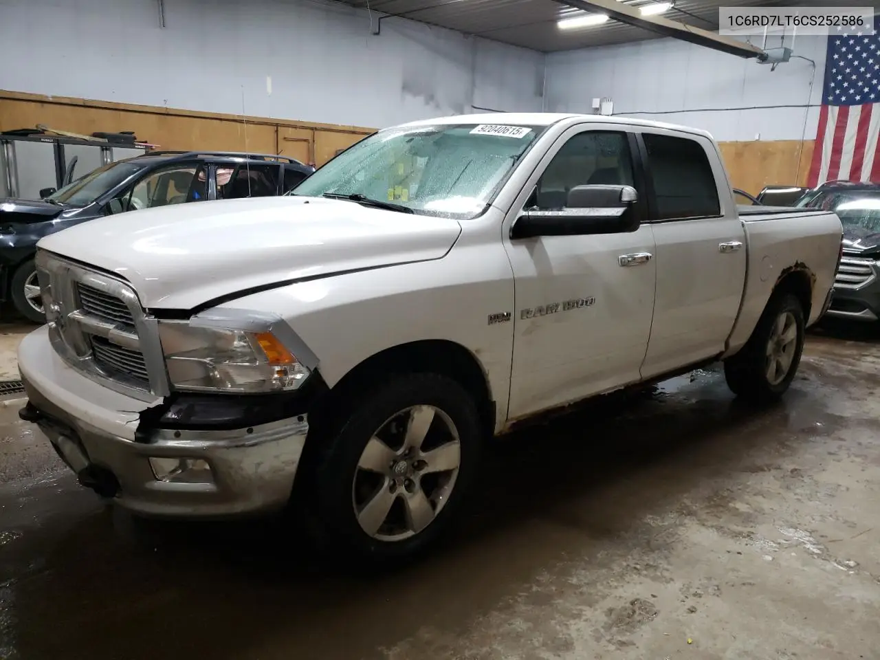 1C6RD7LT6CS252586 2012 Dodge Ram 1500 Slt