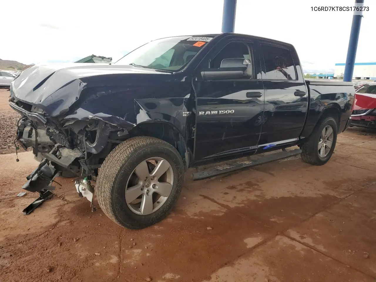 1C6RD7KT8CS176273 2012 Dodge Ram 1500 St