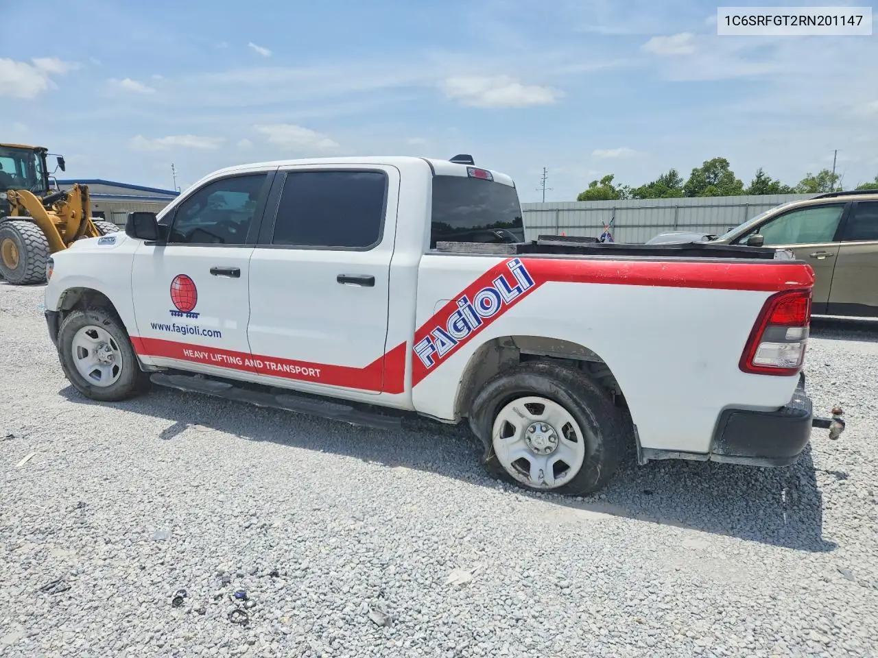 2024 Dodge 1500 Ram V VIN: 1C6SRFGT2RN201147 Lot: 61696916