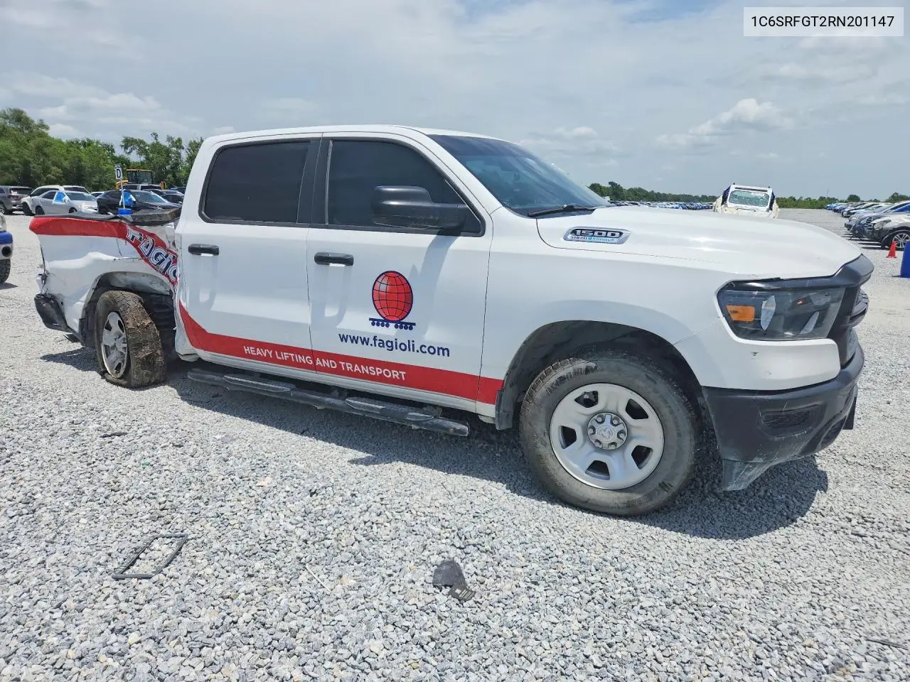 2024 Dodge 1500 Ram V VIN: 1C6SRFGT2RN201147 Lot: 61696916