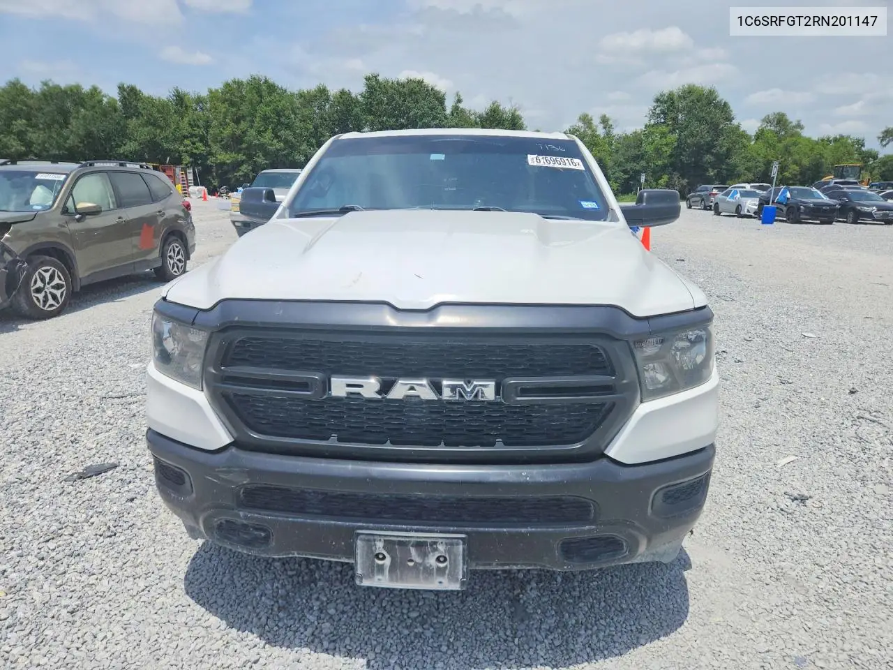 2024 Dodge 1500 Ram V VIN: 1C6SRFGT2RN201147 Lot: 61696916