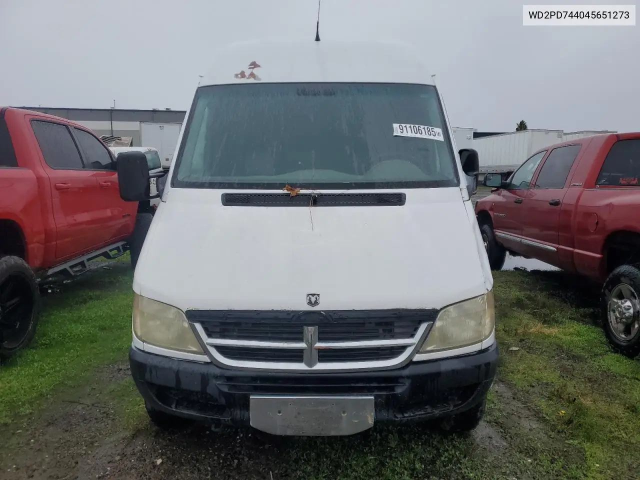 2004 Sprinter 2500 Sprinter VIN: WD2PD744045651273 Lot: 91106185