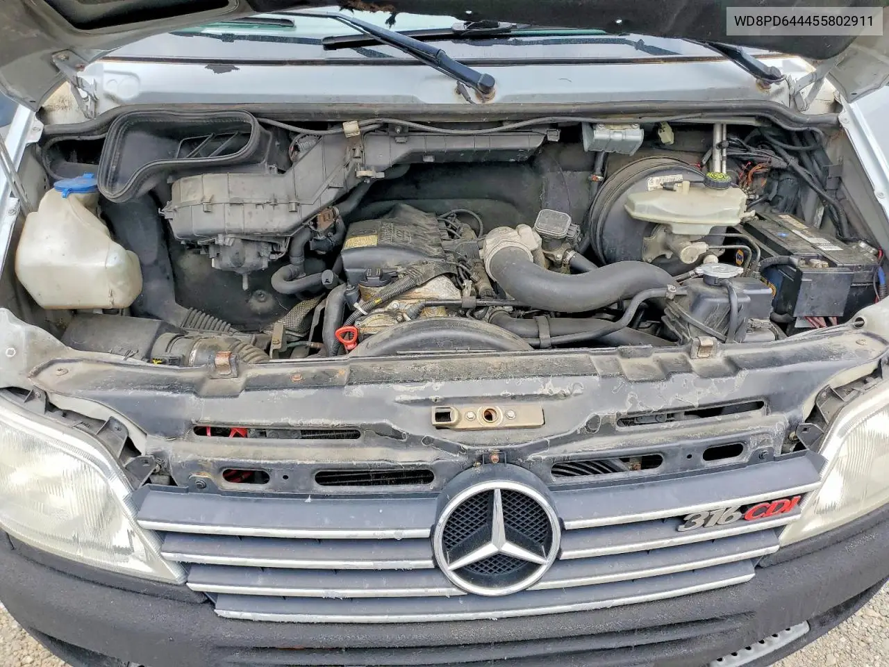 2005 Dodge Sprinter 2500 VIN: WD8PD644455802911 Lot: 51011086