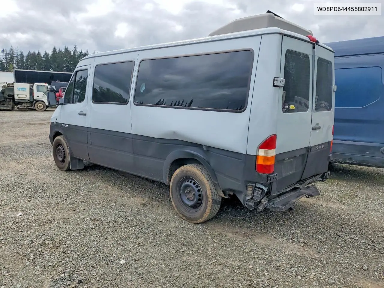 2005 Dodge Sprinter 2500 VIN: WD8PD644455802911 Lot: 51011086