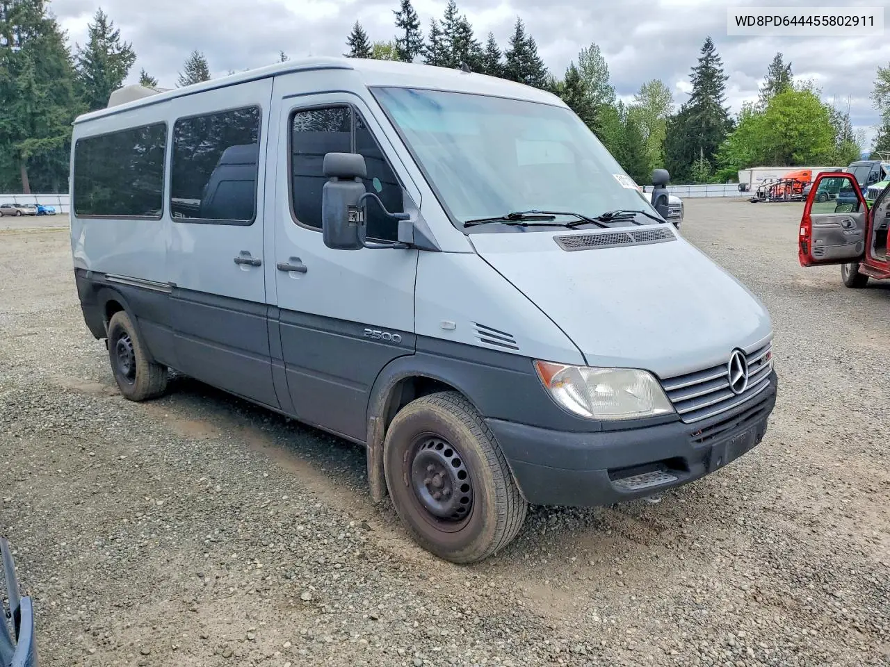 2005 Dodge Sprinter 2500 VIN: WD8PD644455802911 Lot: 51011086
