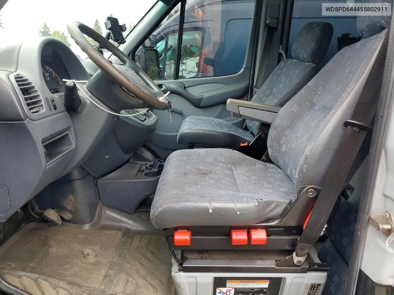 2005 Dodge Sprinter 2500 VIN: WD8PD644455802911 Lot: 51011086