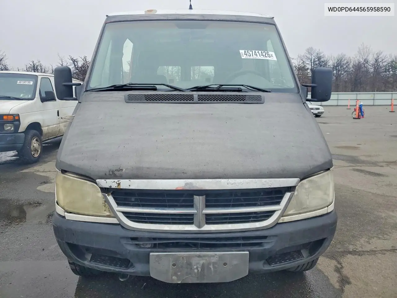 2006 Dodge Sprinter 2500 Delivery Van VIN: WD0PD644565958590 Lot: 45741426
