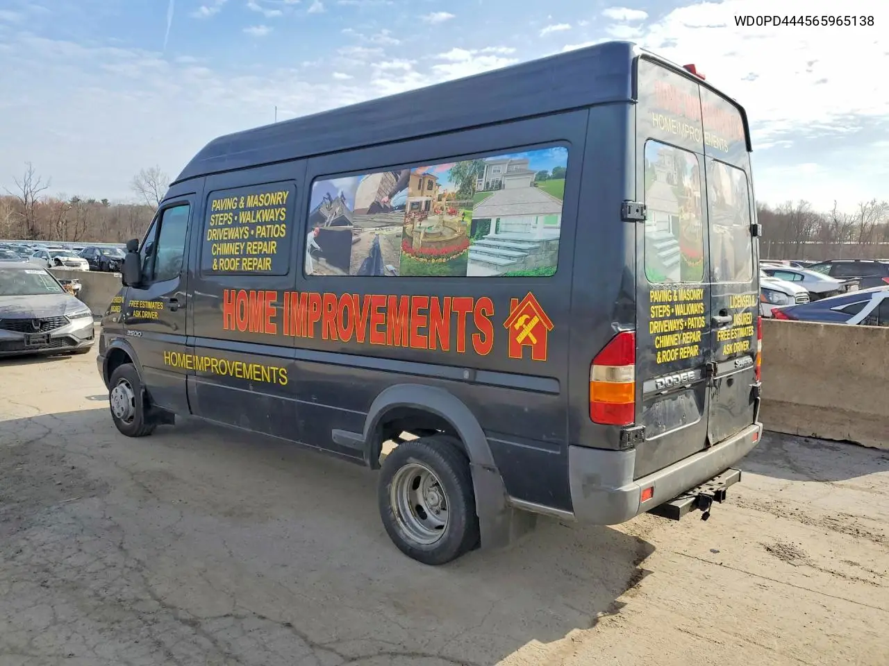 2006 Dodge Sprinter 3500 VIN: WD0PD444565965138 Lot: 48002406