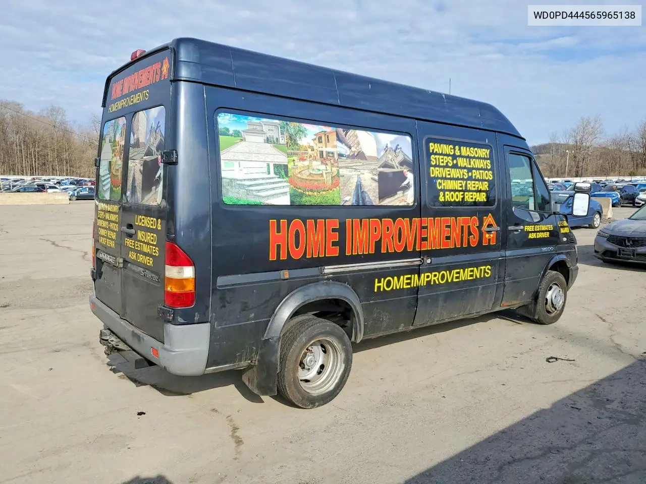 2006 Dodge Sprinter 3500 VIN: WD0PD444565965138 Lot: 48002406