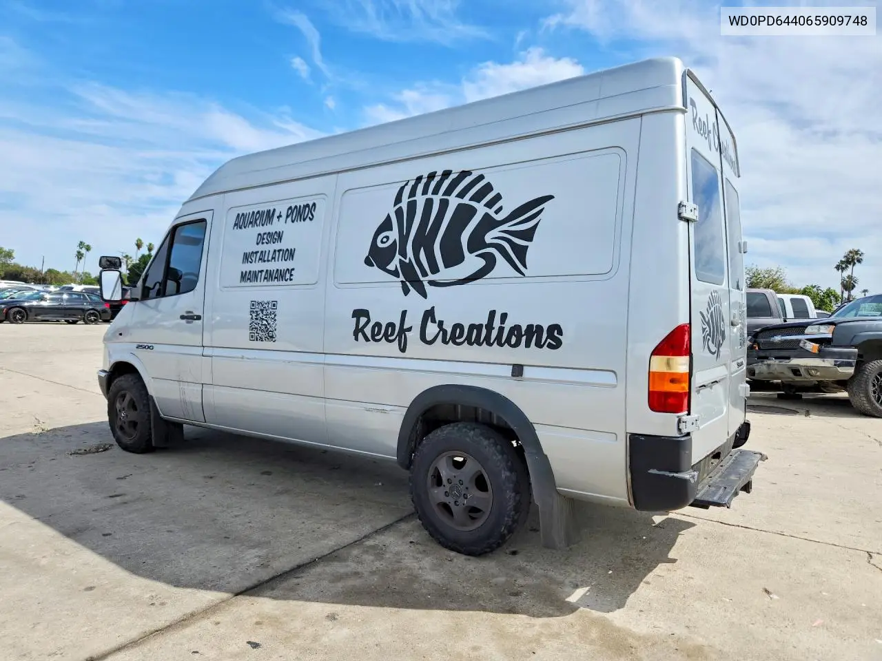 2006 Dodge Sprinter 2500 Utility / Service Van VIN: WD0PD644065909748 Lot: 48930446