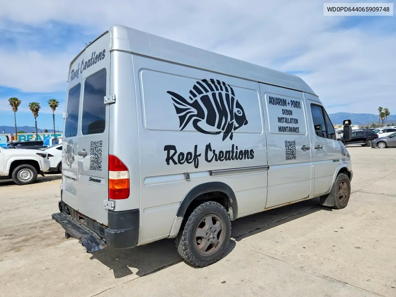 2006 Dodge Sprinter 2500 Utility / Service Van VIN: WD0PD644065909748 Lot: 48930446
