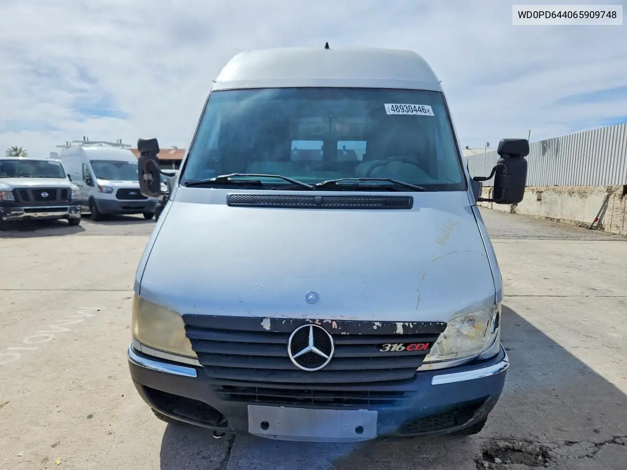 2006 Dodge Sprinter 2500 Utility / Service Van VIN: WD0PD644065909748 Lot: 48930446