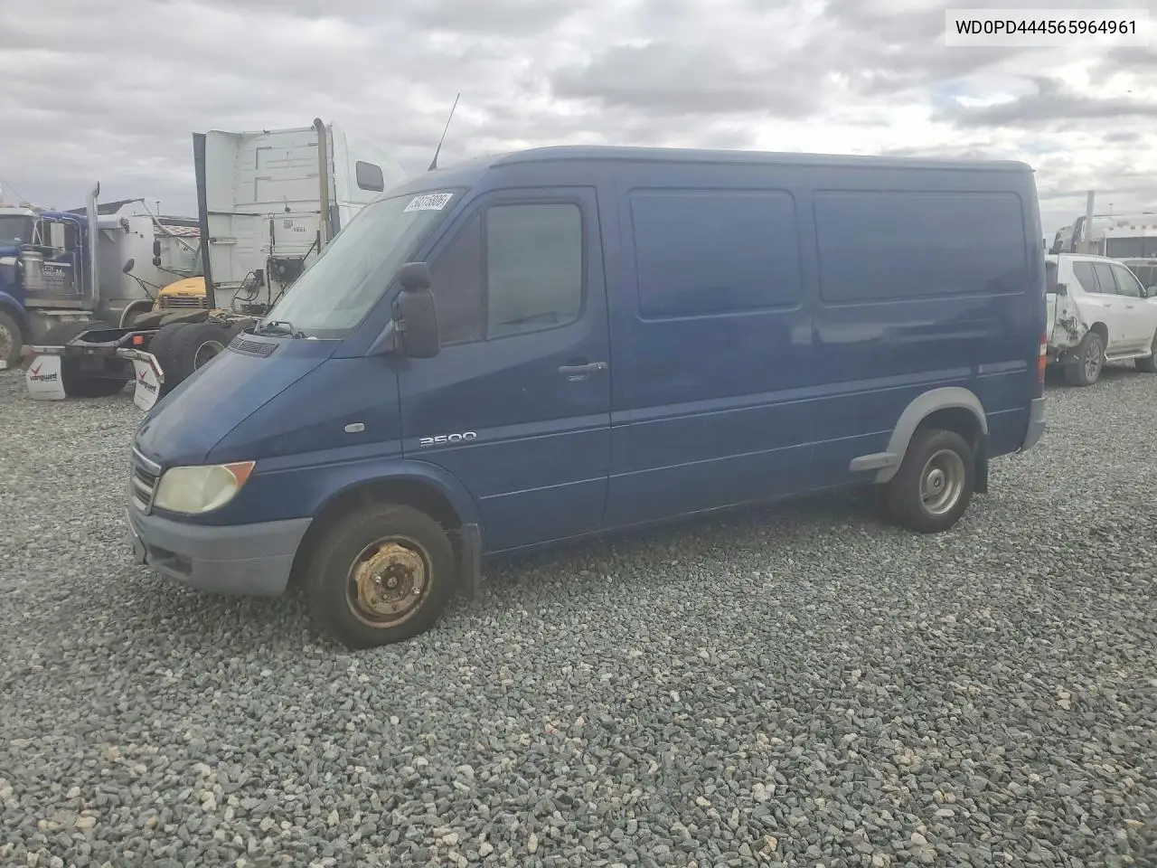 2006 Dodge Sprinter 3500 VIN: WD0PD444565964961 Lot: 50315806