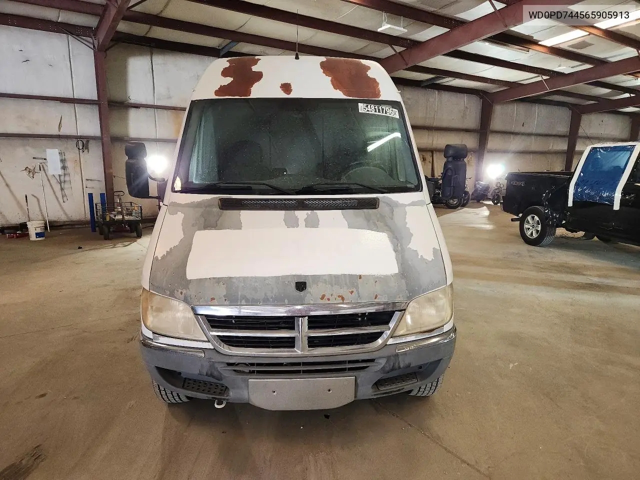 2006 Dodge Sprinter 2500 Delivery Van VIN: WD0PD744565905913 Lot: 54811796