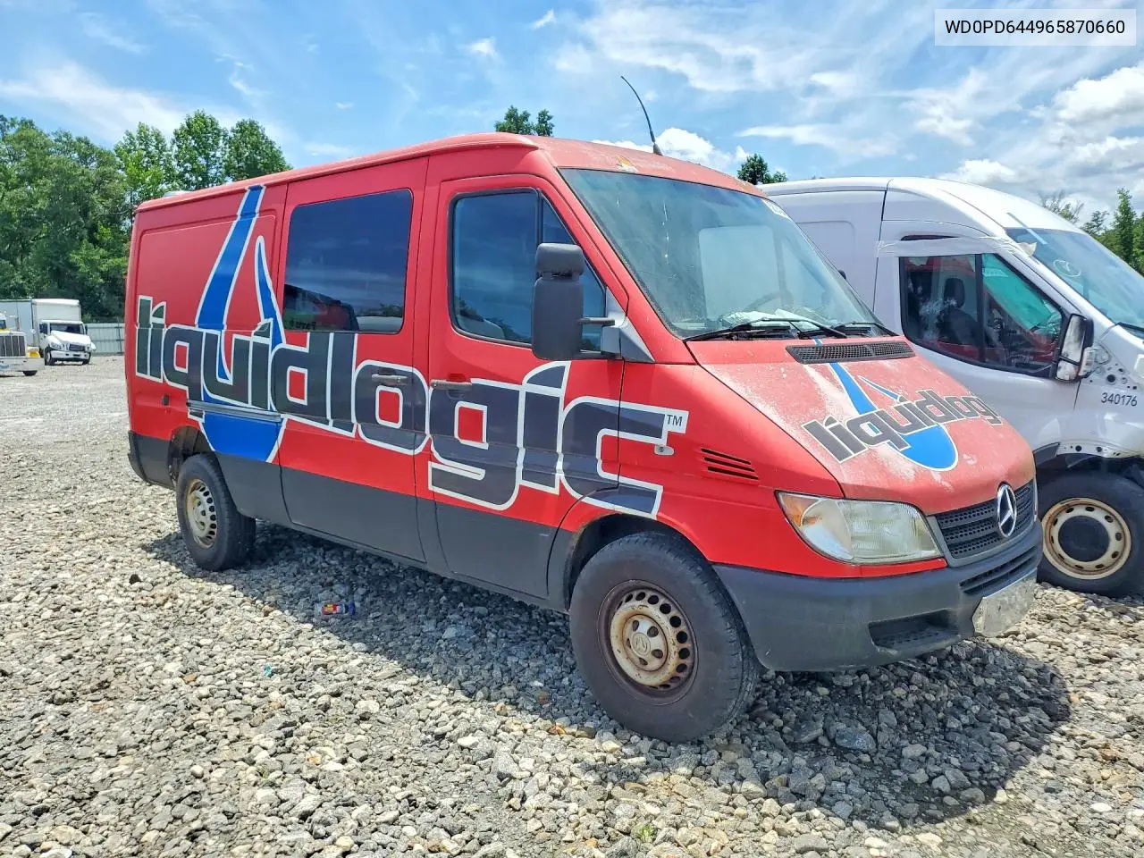 2006 Dodge Sprinter 2500 VIN: WD0PD644965870660 Lot: 58243496