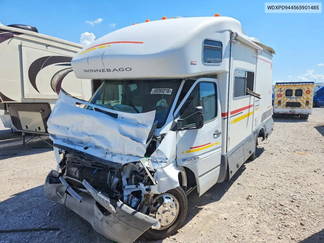 2006 Winnebago View Rv VIN: WDXPD944565901485 Lot: 59393216