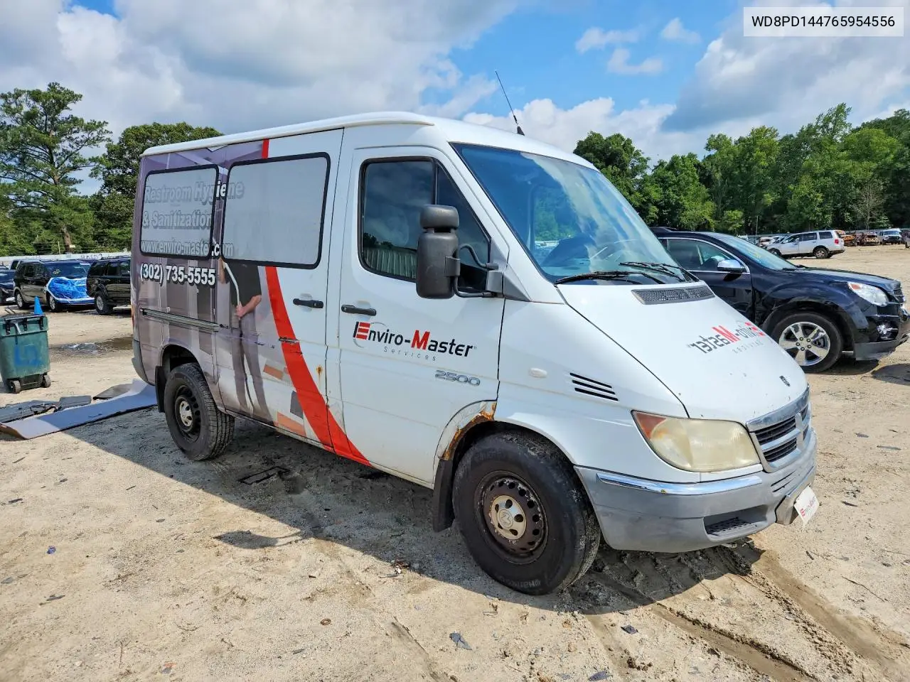 2006 Dodge Sprinter 2500 VIN: WD8PD144765954556 Lot: 61867026