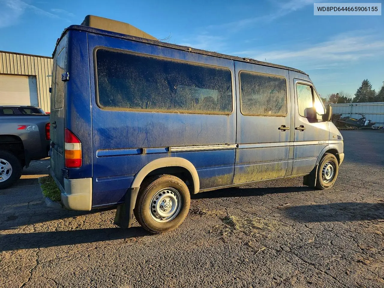 2006 Dodge Sprinter 2500 VIN: WD8PD644665906155 Lot: 72547775