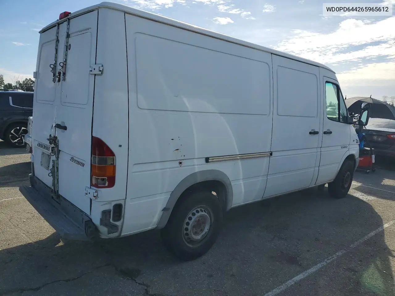 2006 Dodge Sprinter 2500 Delivery Van VIN: WD0PD644265965612 Lot: 78482395
