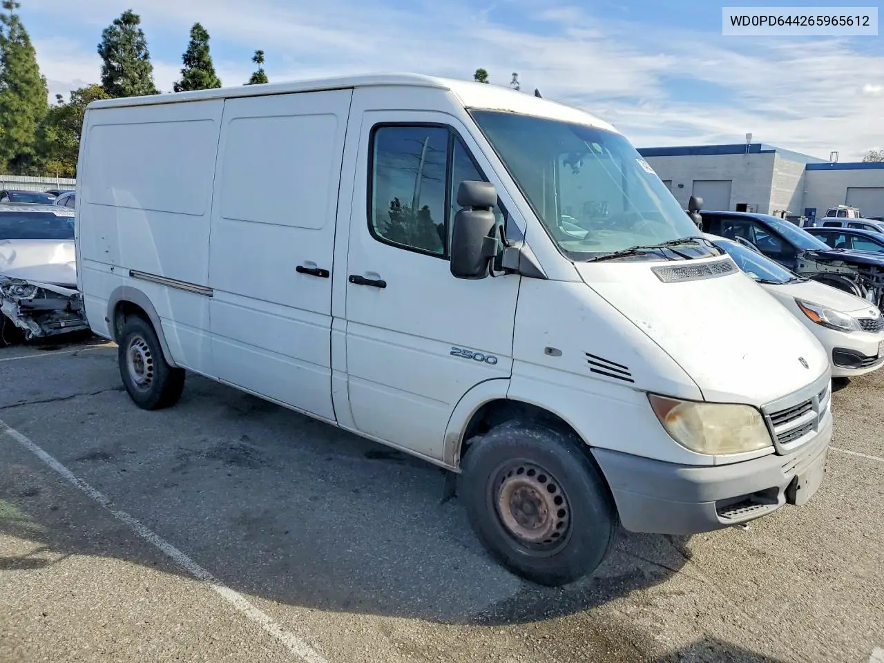 2006 Dodge Sprinter 2500 Delivery Van VIN: WD0PD644265965612 Lot: 78482395