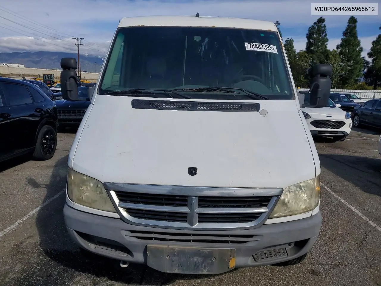 2006 Dodge Sprinter 2500 Delivery Van VIN: WD0PD644265965612 Lot: 78482395