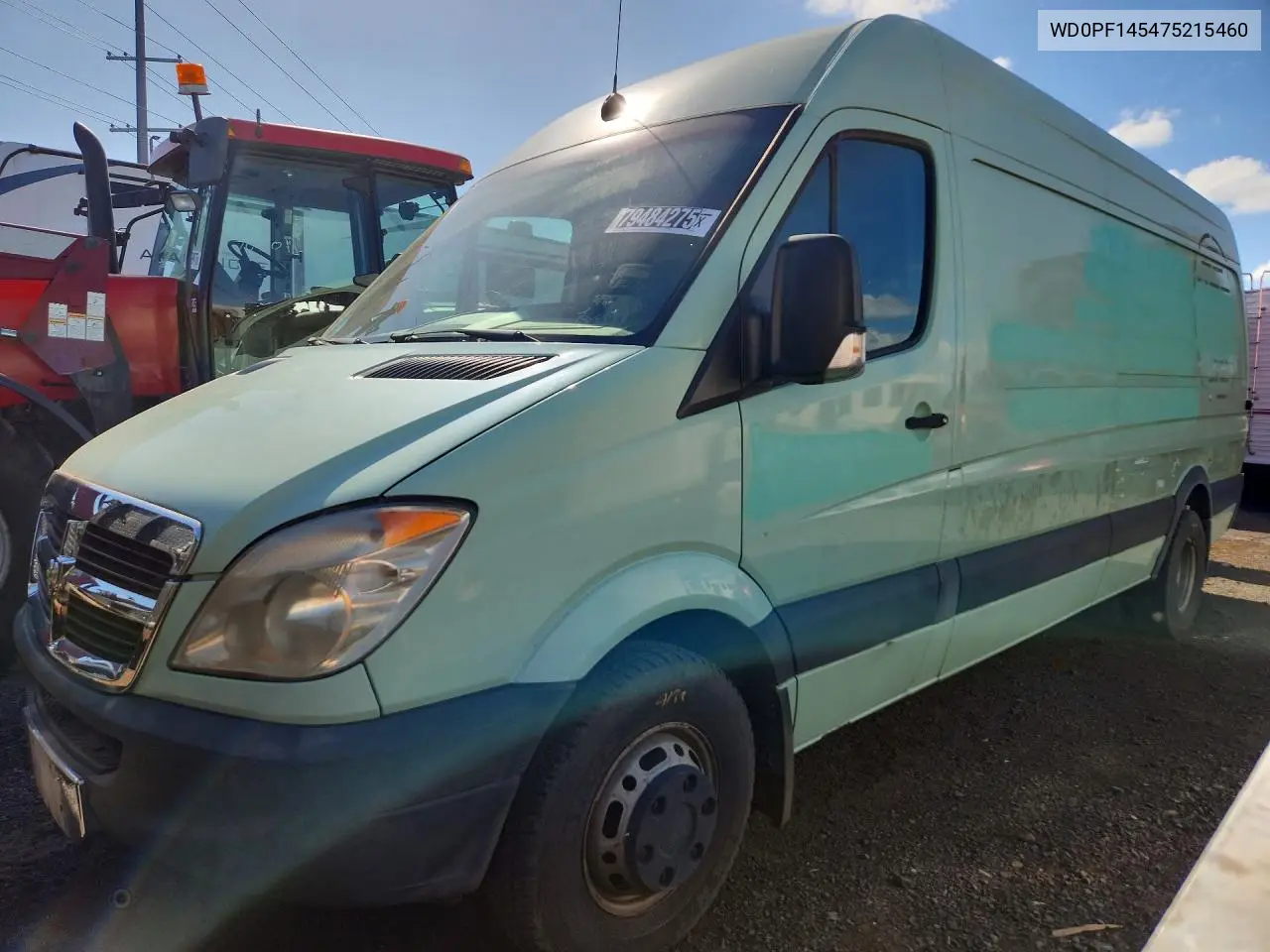 2007 Dodge Sprinter 3500 Utility / Service Van VIN: WD0PF145475215460 Lot: 59695086