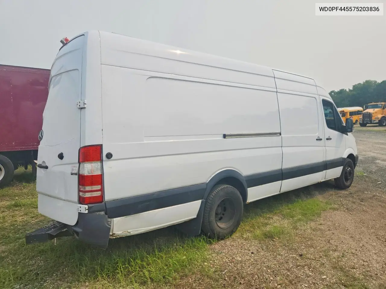 2007 Dodge Sprinter 3500 Delivery Van VIN: WD0PF445575203836 Lot: 61388316