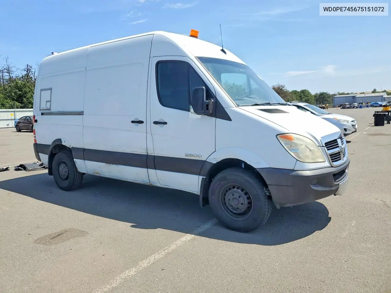 2007 Dodge Sprinter VIN: WD0PE745675151072 Lot: 61812866