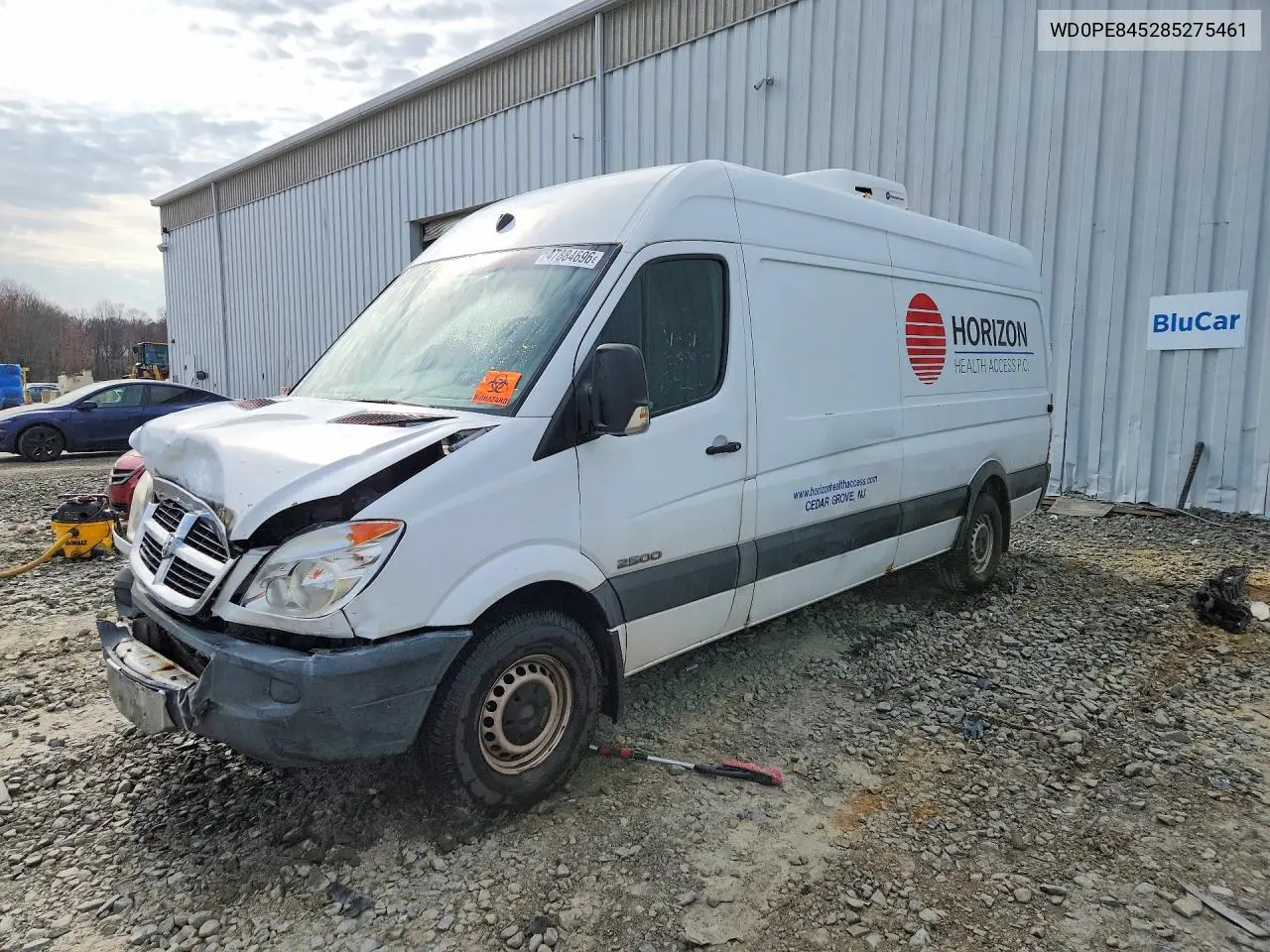 2008 Dodge Sprinter 2500 VIN: WD0PE845285275461 Lot: 56528276