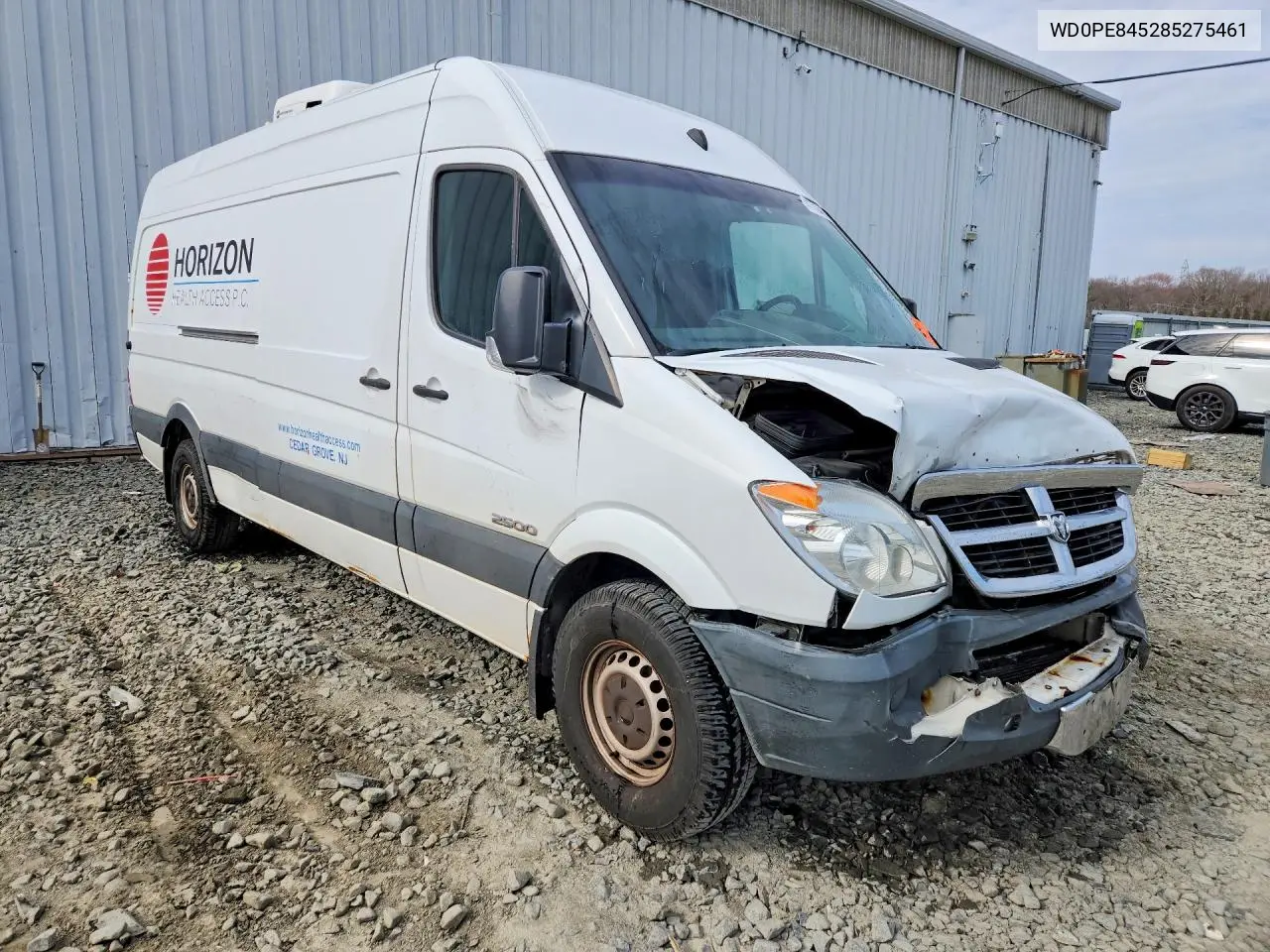 2008 Dodge Sprinter 2500 VIN: WD0PE845285275461 Lot: 56528276