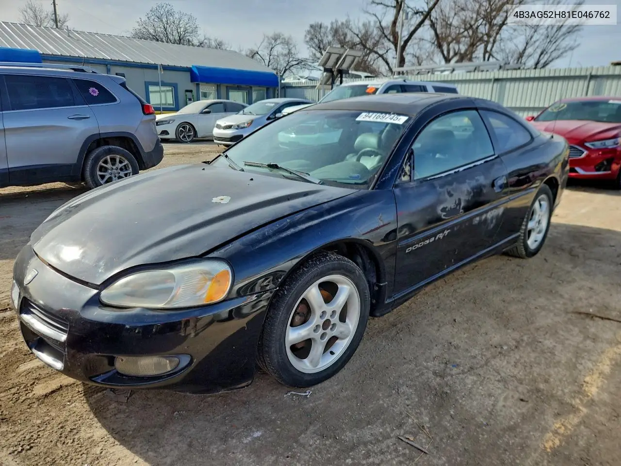 2001 Dodge Stratus R/T VIN: 4B3AG52H81E046762 Lot: 46638566