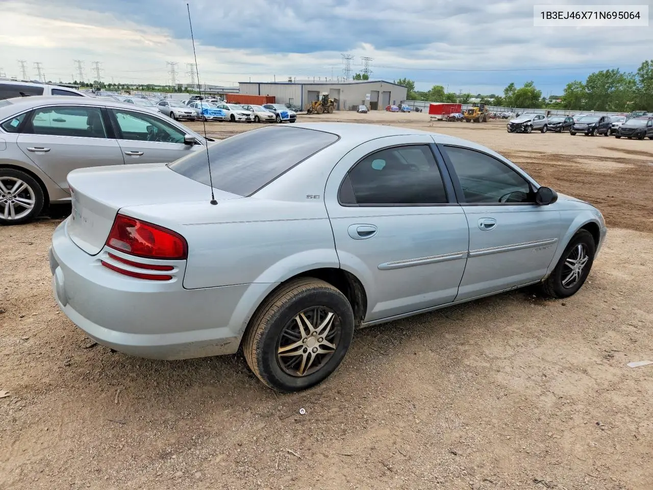 2001 Dodge Stratus Se VIN: 1B3EJ46X71N695064 Lot: 58423226