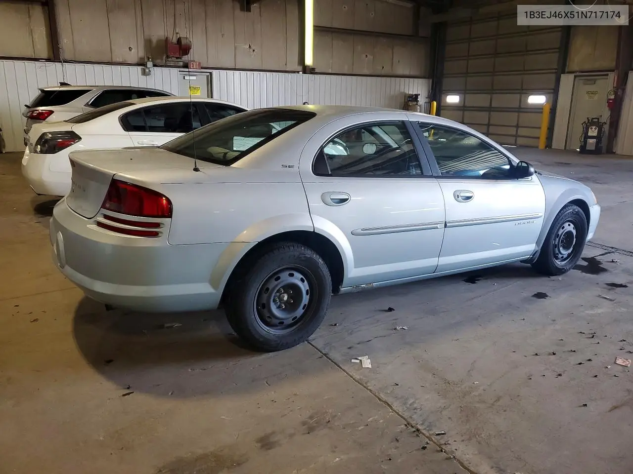 2001 Dodge Stratus Se VIN: 1B3EJ46X51N717174 Lot: 61376016