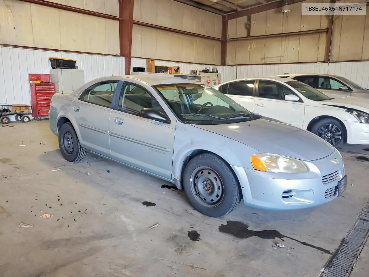 2001 Dodge Stratus Se VIN: 1B3EJ46X51N717174 Lot: 61376016