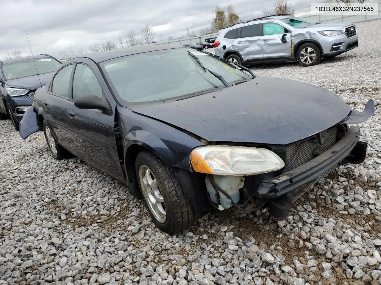 2002 Dodge Stratus VIN: 1B3EL46X32N237565 Lot: 46425364