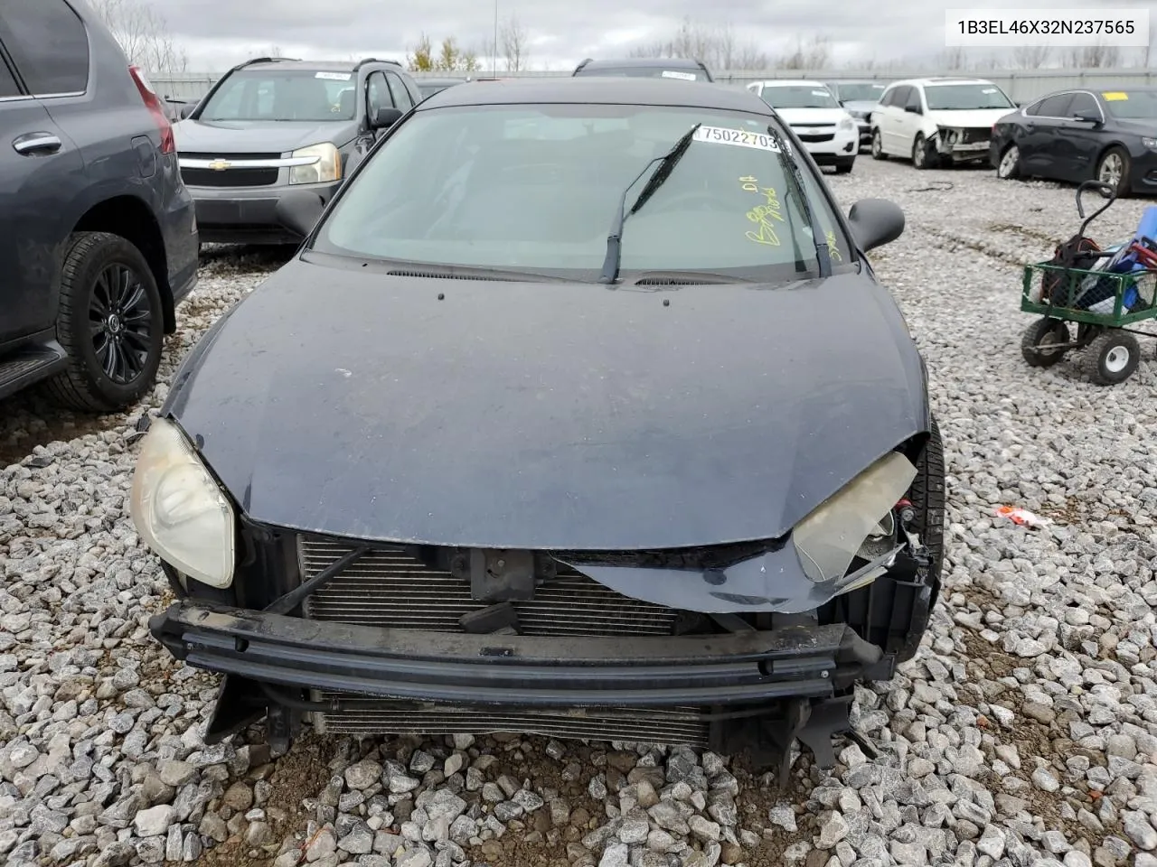 2002 Dodge Stratus VIN: 1B3EL46X32N237565 Lot: 46425364