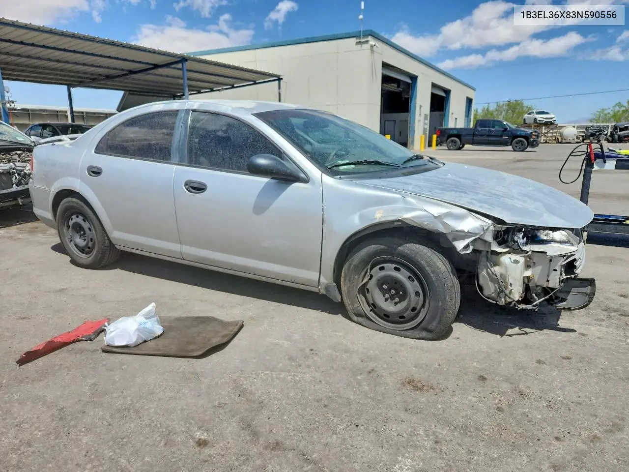 2003 Dodge Stratus Se VIN: 1B3EL36X83N590556 Lot: 50629316