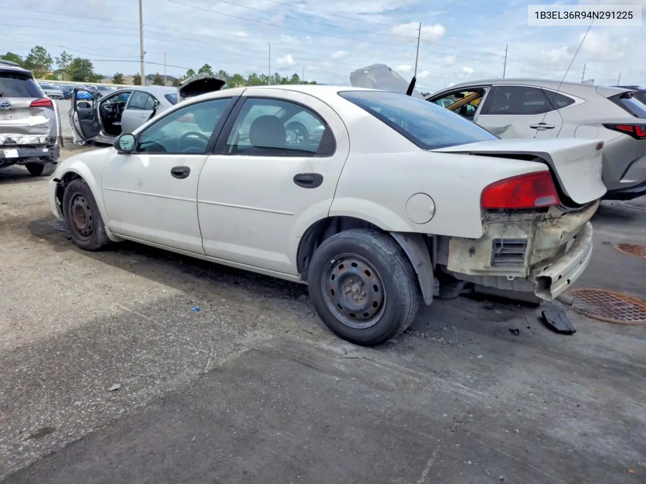 2004 Dodge Stratus Se VIN: 1B3EL36R94N291225 Lot: 55374866