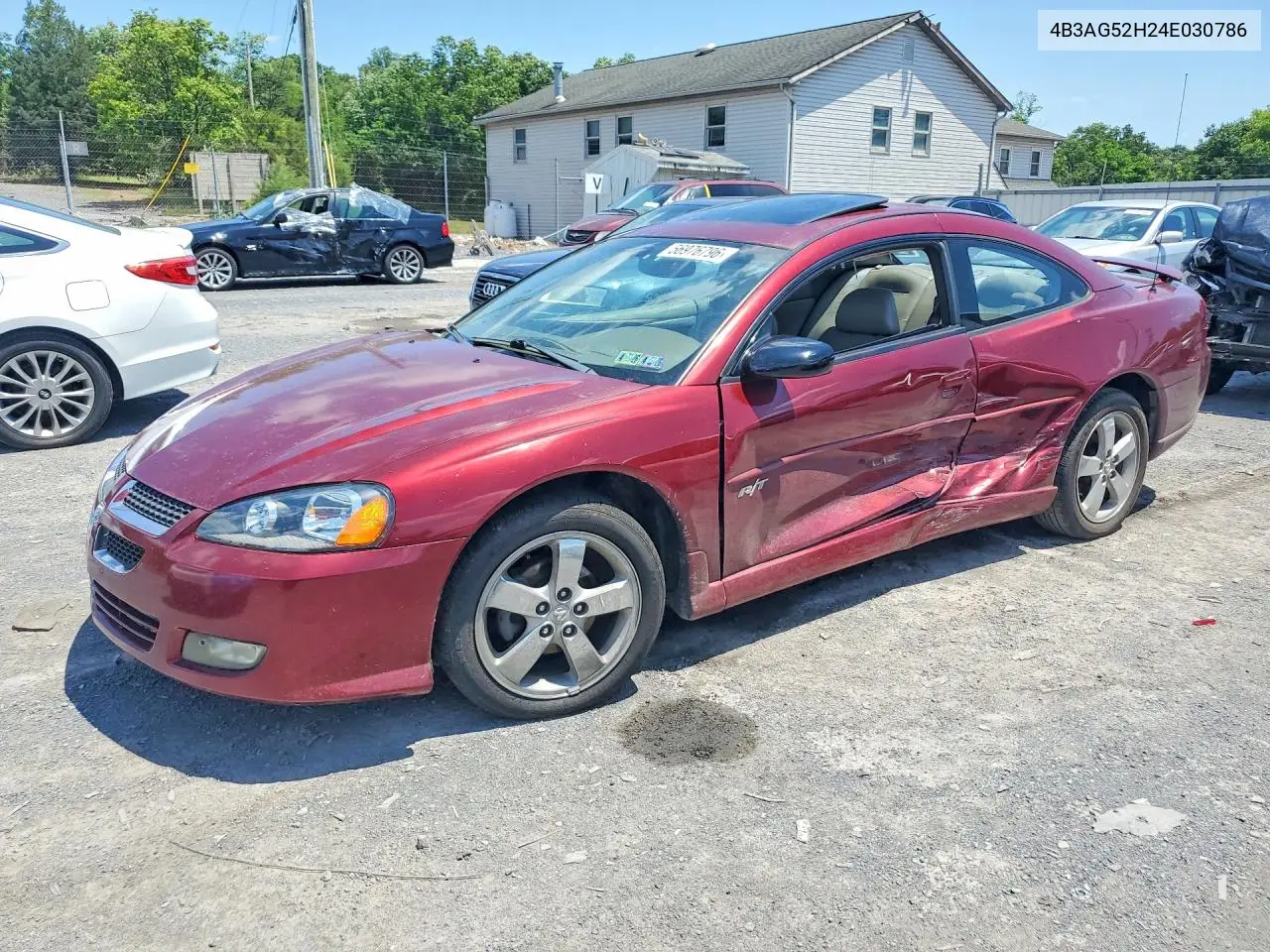 2004 Dodge Stratus R VIN: 4B3AG52H24E030786 Lot: 56976796