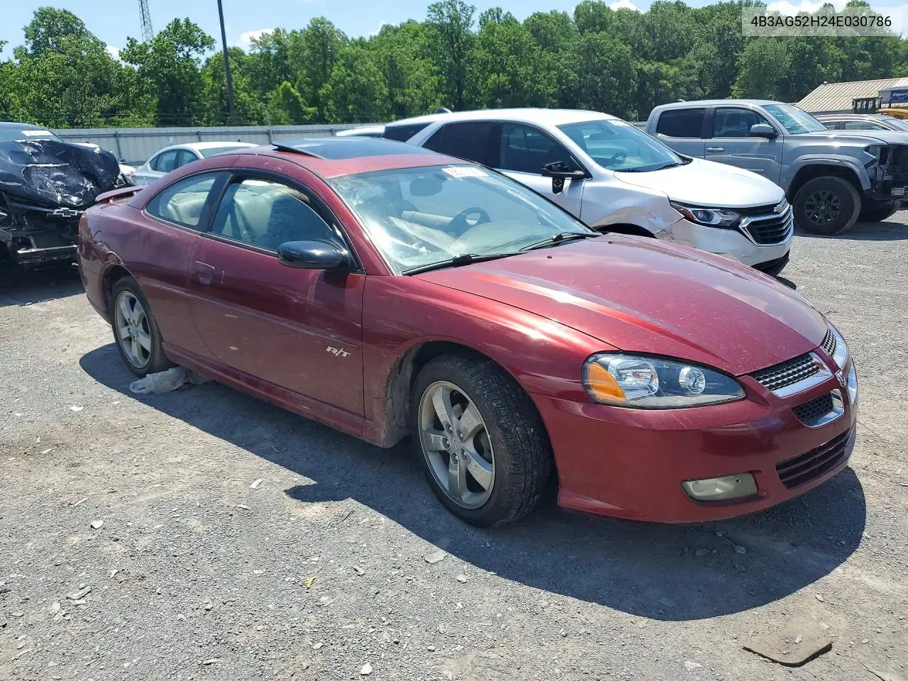 2004 Dodge Stratus R VIN: 4B3AG52H24E030786 Lot: 56976796