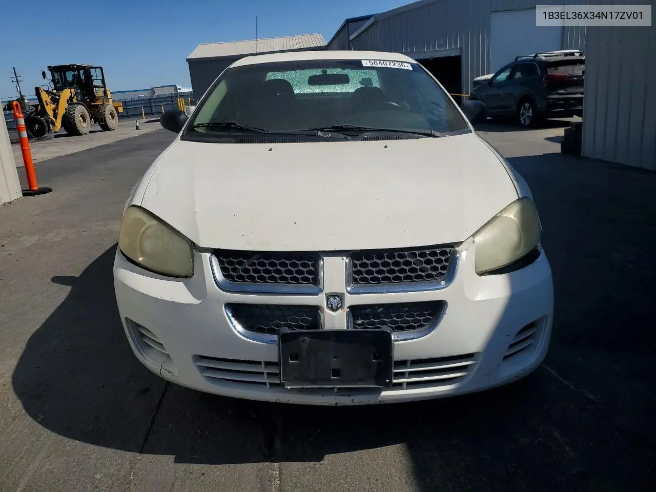 2004 Dodge Stratus Se VIN: 1B3EL36X34N17ZV01 Lot: 58407236