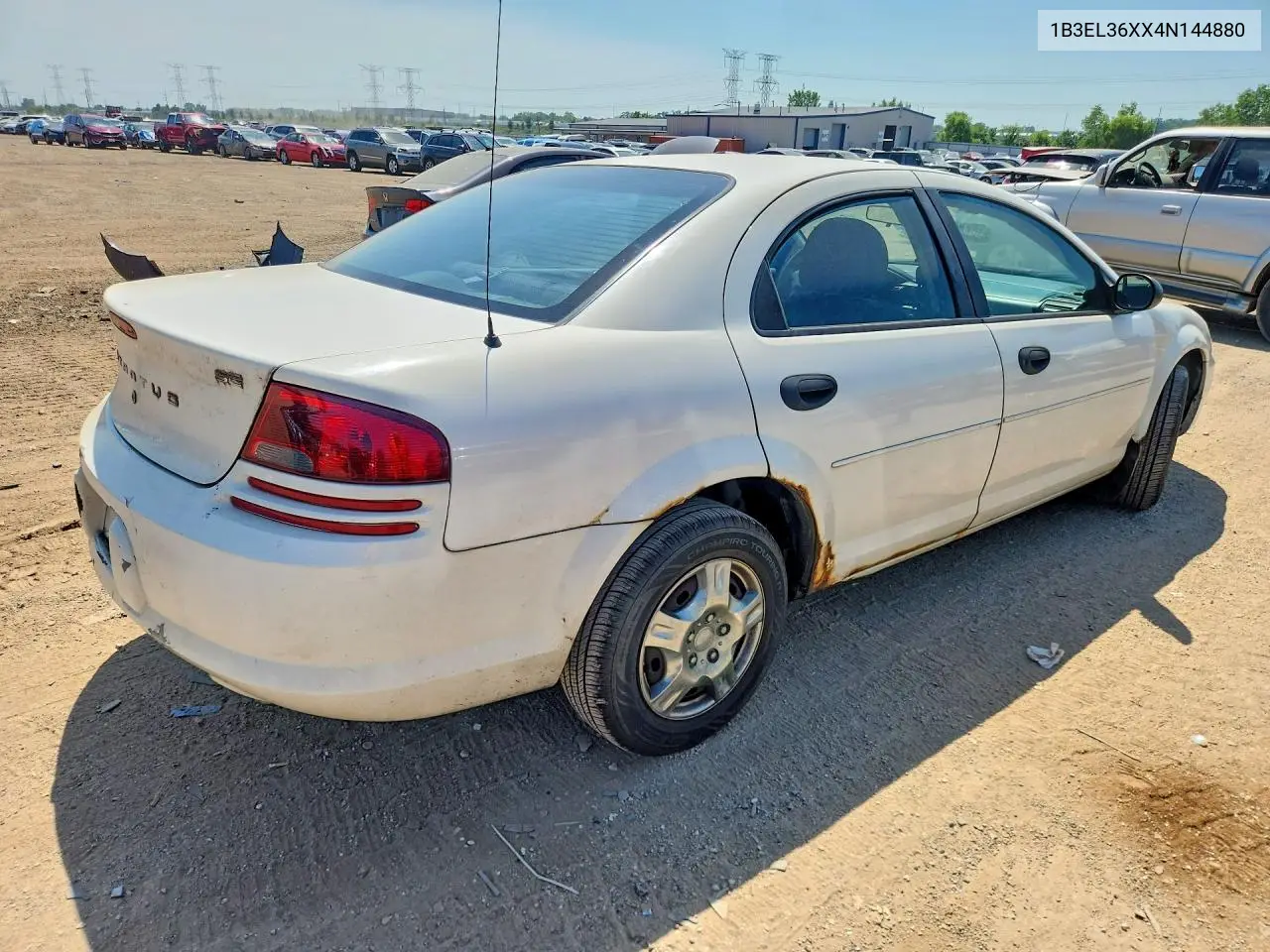 2004 Dodge Stratus Se VIN: 1B3EL36XX4N144880 Lot: 58791446