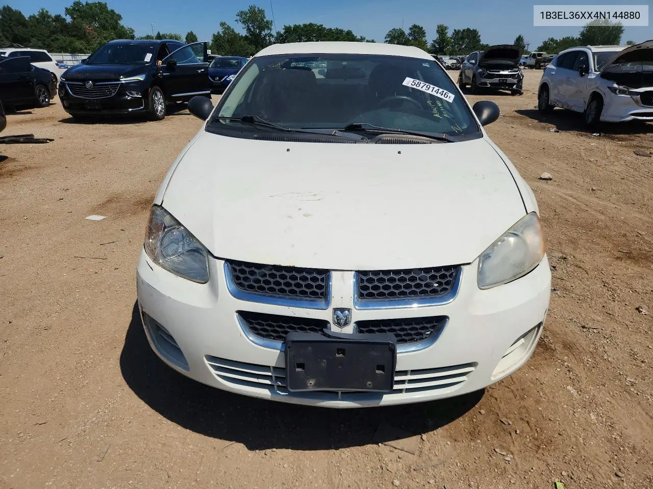 2004 Dodge Stratus Se VIN: 1B3EL36XX4N144880 Lot: 58791446